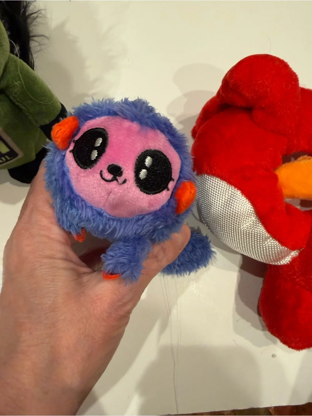 BarkBox Plush Dog Toy Lot Walter Dragon, Mora Mouse Lemur & Smell Raiser Skunk